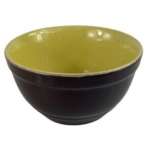 Hall Brown/Yellow 6" Ceramic Mixing Bowl